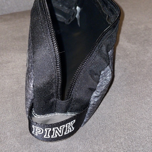 NWT.  Victoria’s Secret Pink Bling Foil Logo Tote Bag + Make-up case. - Picture 7 of 10